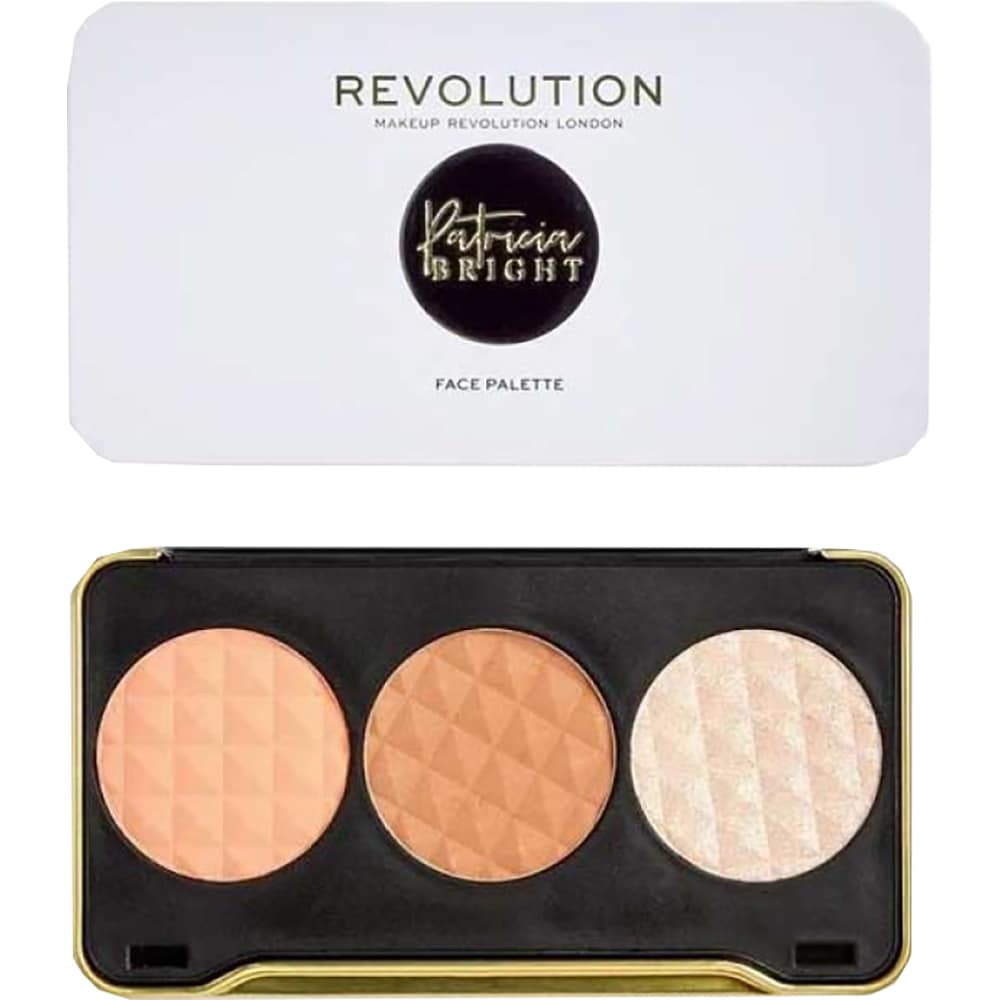 Paleta farduri MAKEUP REVOLUTION Patricia Bright, Moonlightglow, 6.6g