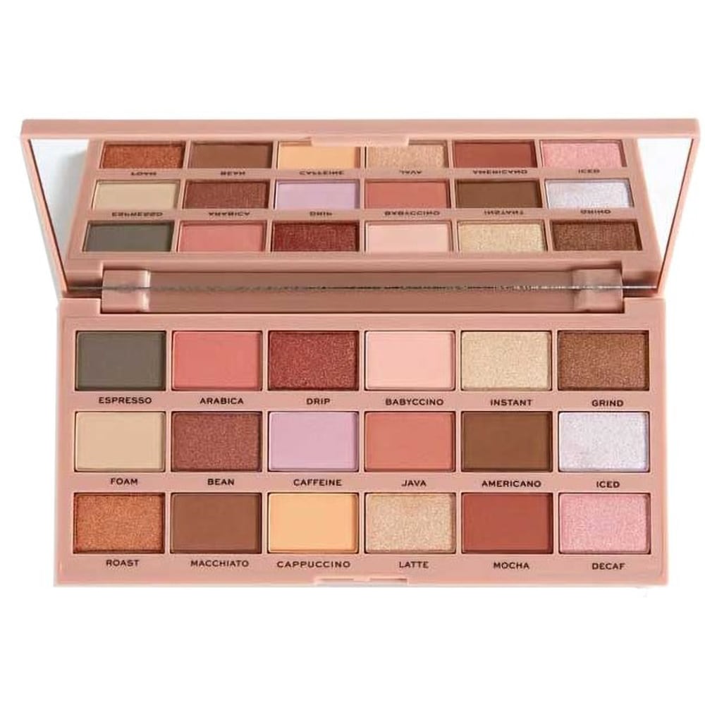 Paleta farduri MAKEUP REVOLUTION I Heart Tasty Coffee, 22g