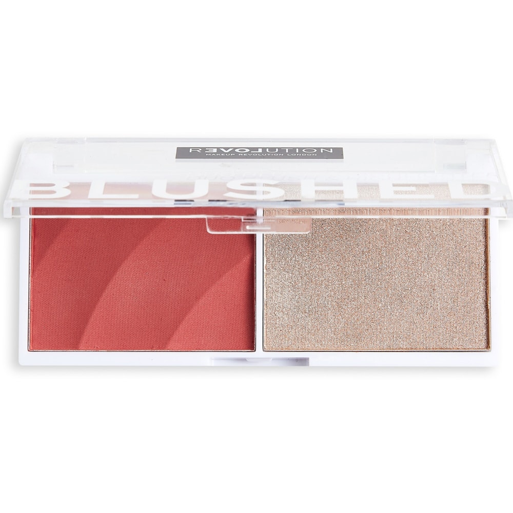 Fard de obraz MAKEUP REVOLUTION Relove Colour Play Blushed Duo Cute, 5.8g