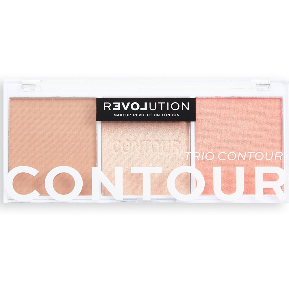 Paleta pentru contur MAKEUP REVOLUTION Relove Colour Play Trio Sugar, 6g