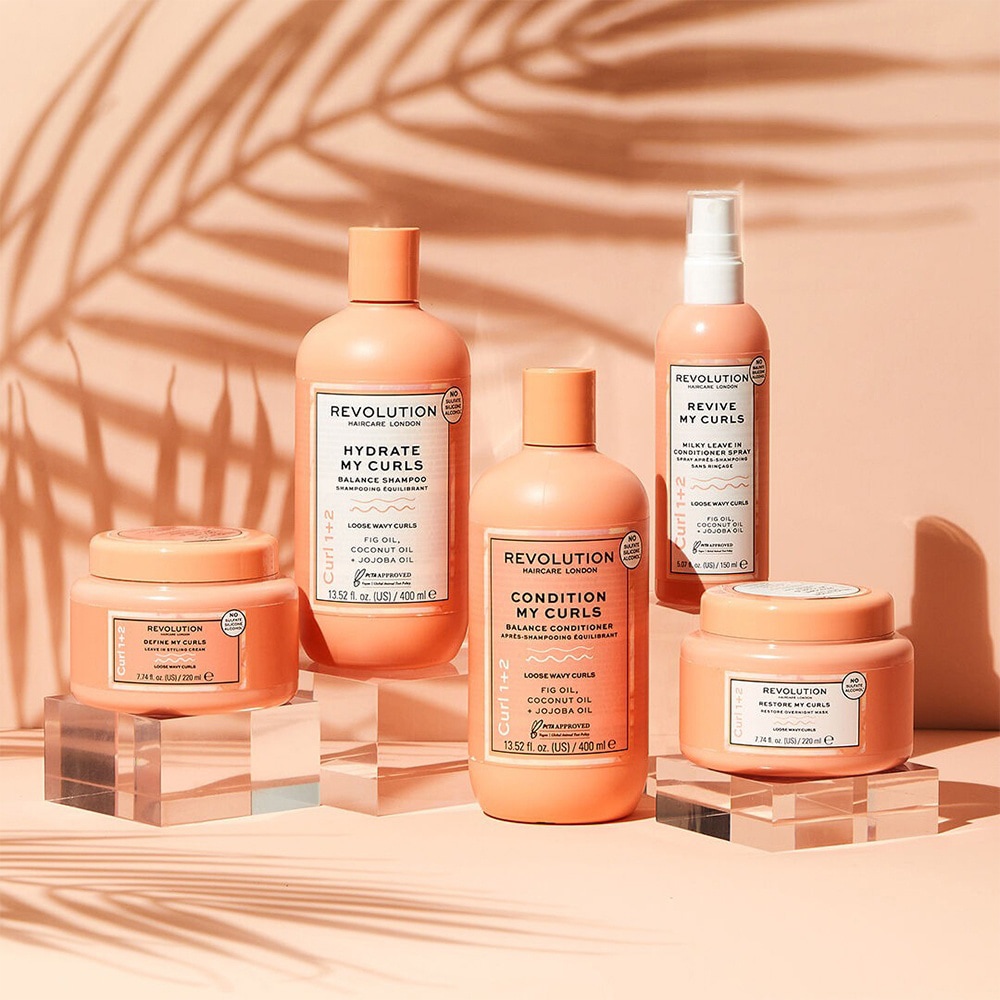 Balsam de par leave-in REVOLUTION HAIRCARE Define my Curls, 220ml