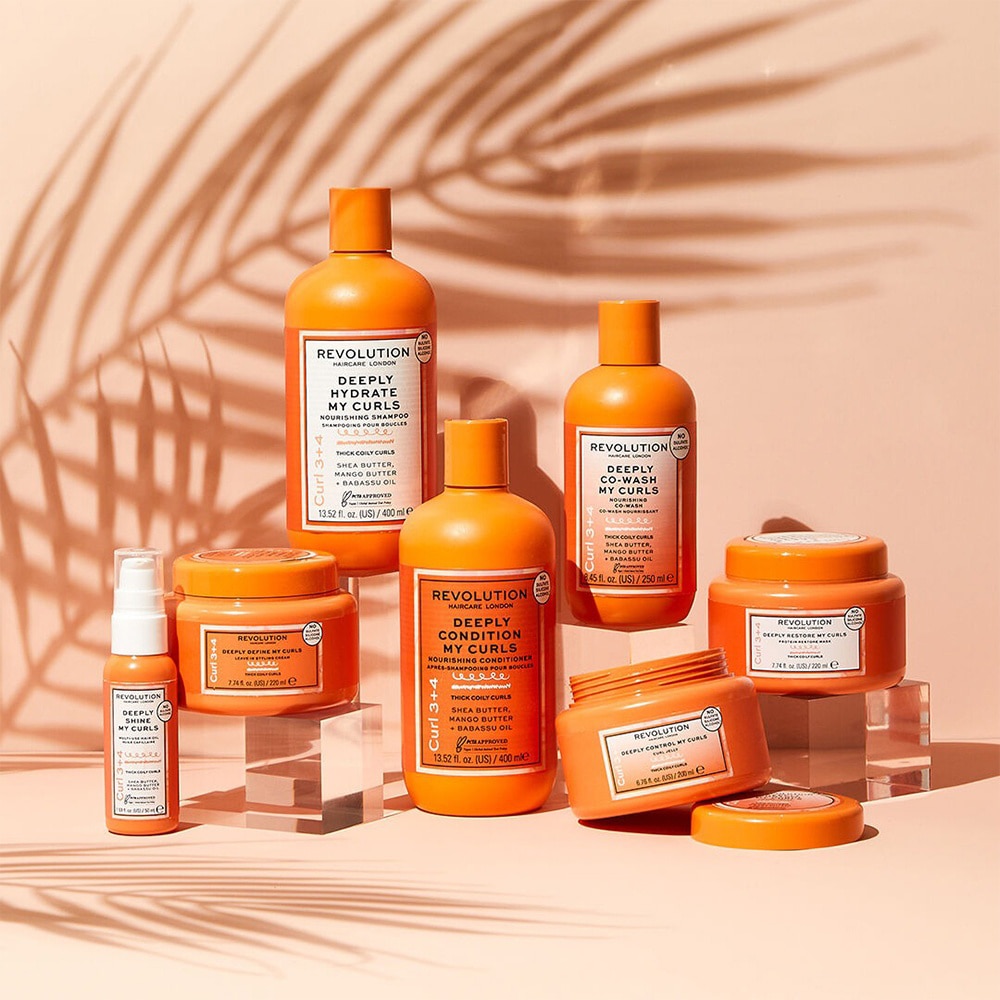 Masca pentru par REVOLUTION HAIRCARE Deeply Restore My Curls, 220ml