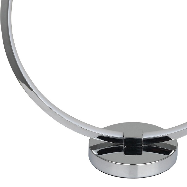 Veioza argintie LED, 11 W  GoodHome Annelus