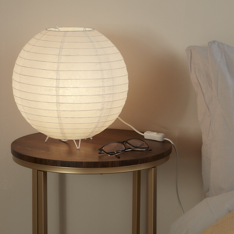 Veioza GOODHOME Taynae, E27, IP20, alb