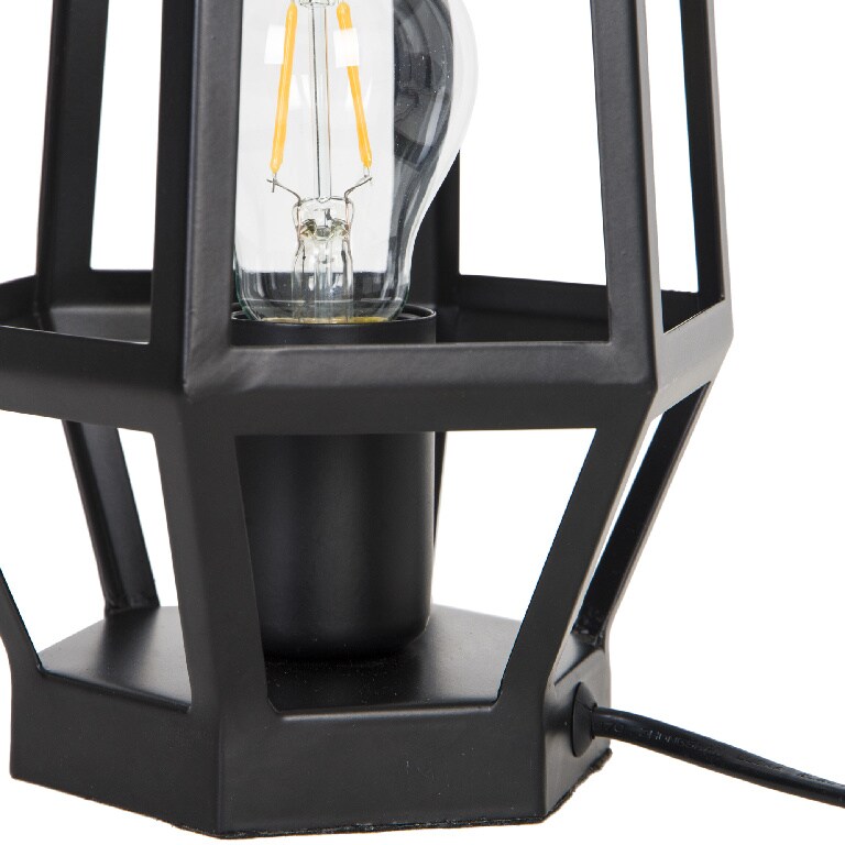 Veioza GOODHOME Nantan, E27, IP20, negru