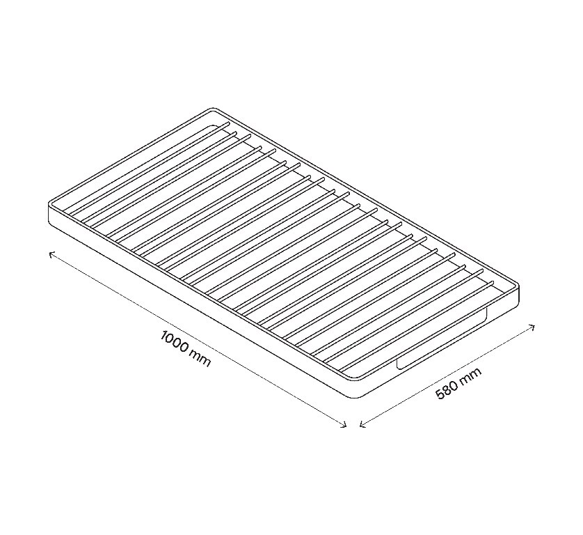Raft Pantaloni D58Mm  L1000Mm  GoodHome Atomia