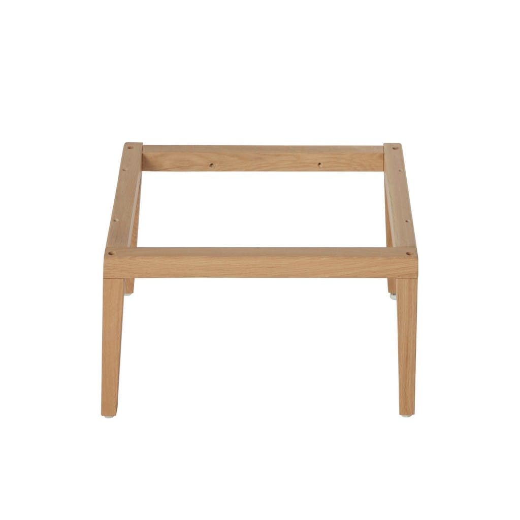 Cadru baza 4 picioare GOODHOME Avela, 40 x 45 x 21 cm, lemn, maro