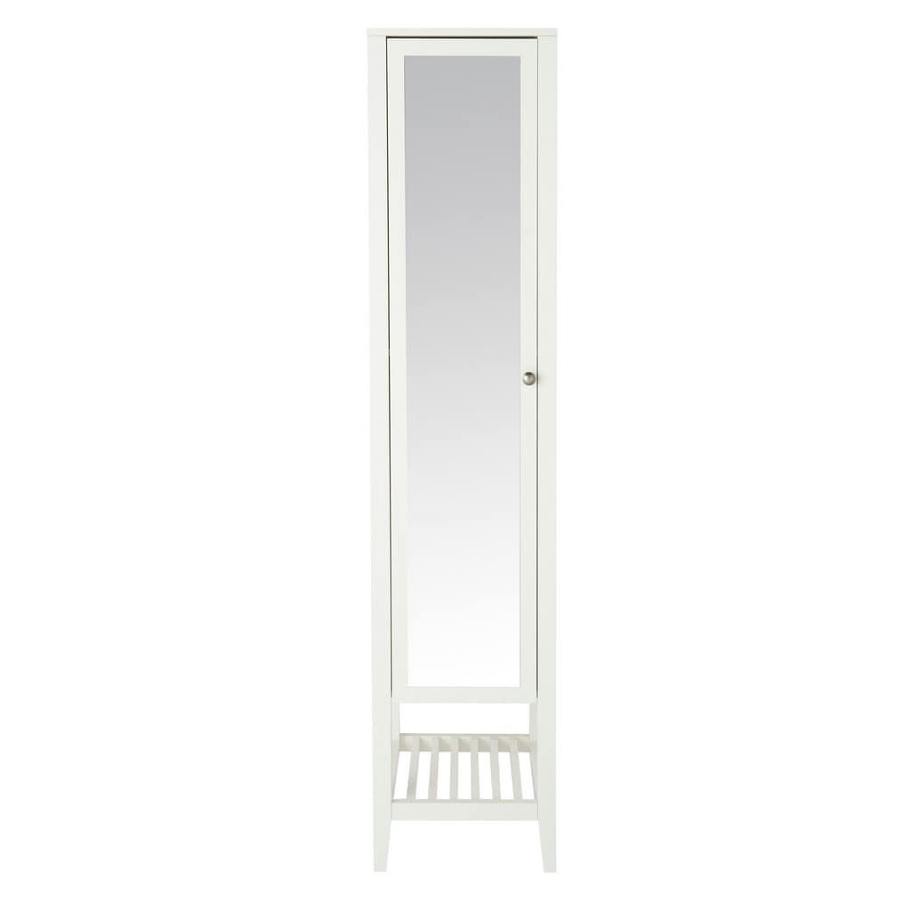Dulap baie GoodHome Perma, 185 x 40 x 36 cm, alb