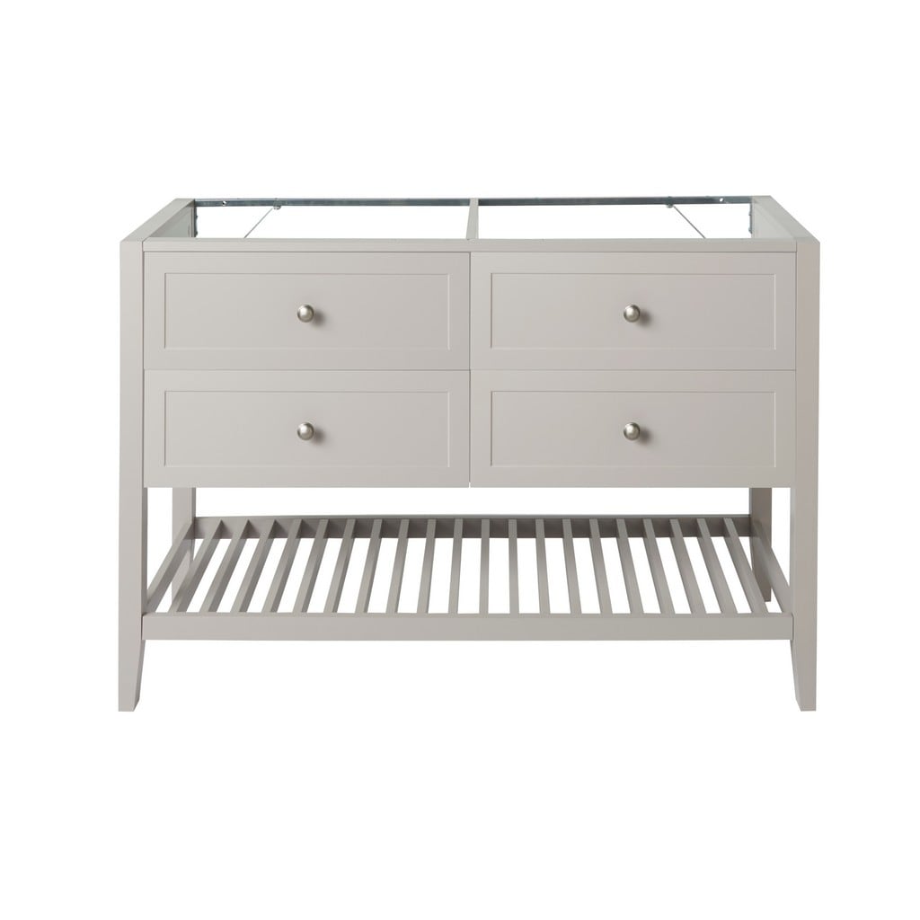 Baza lavoar GoodHome Perma, 4 sertare, 120 cm, gri