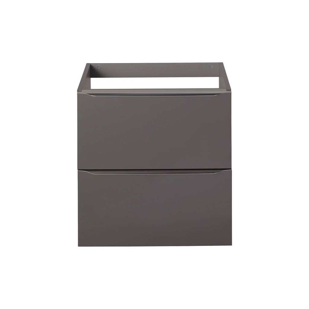 Baza pentru lavoar, suspendata, Antracit, 60 x 60 cm  GoodHome Imandra