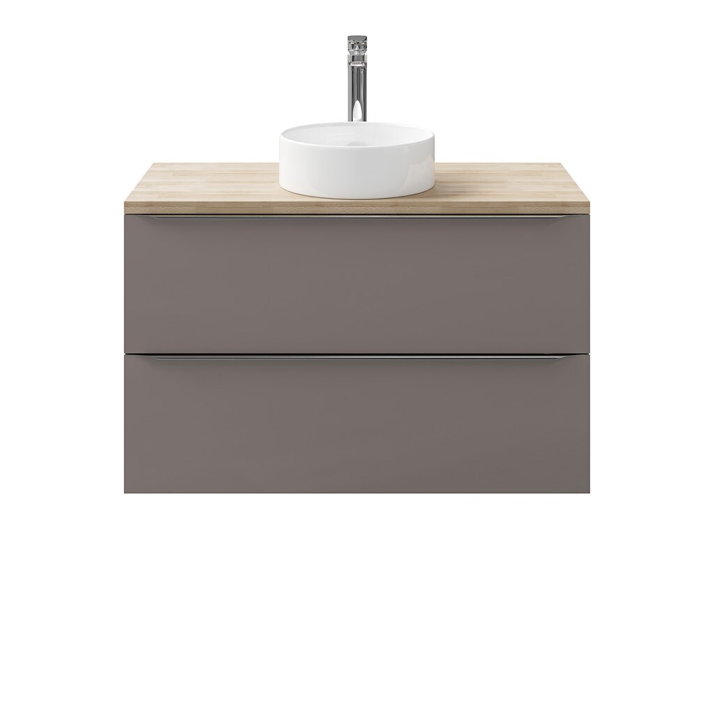 Baza pentru lavoar, suspendata, Antracit, 100 x 60 cm GoodHome Imandra