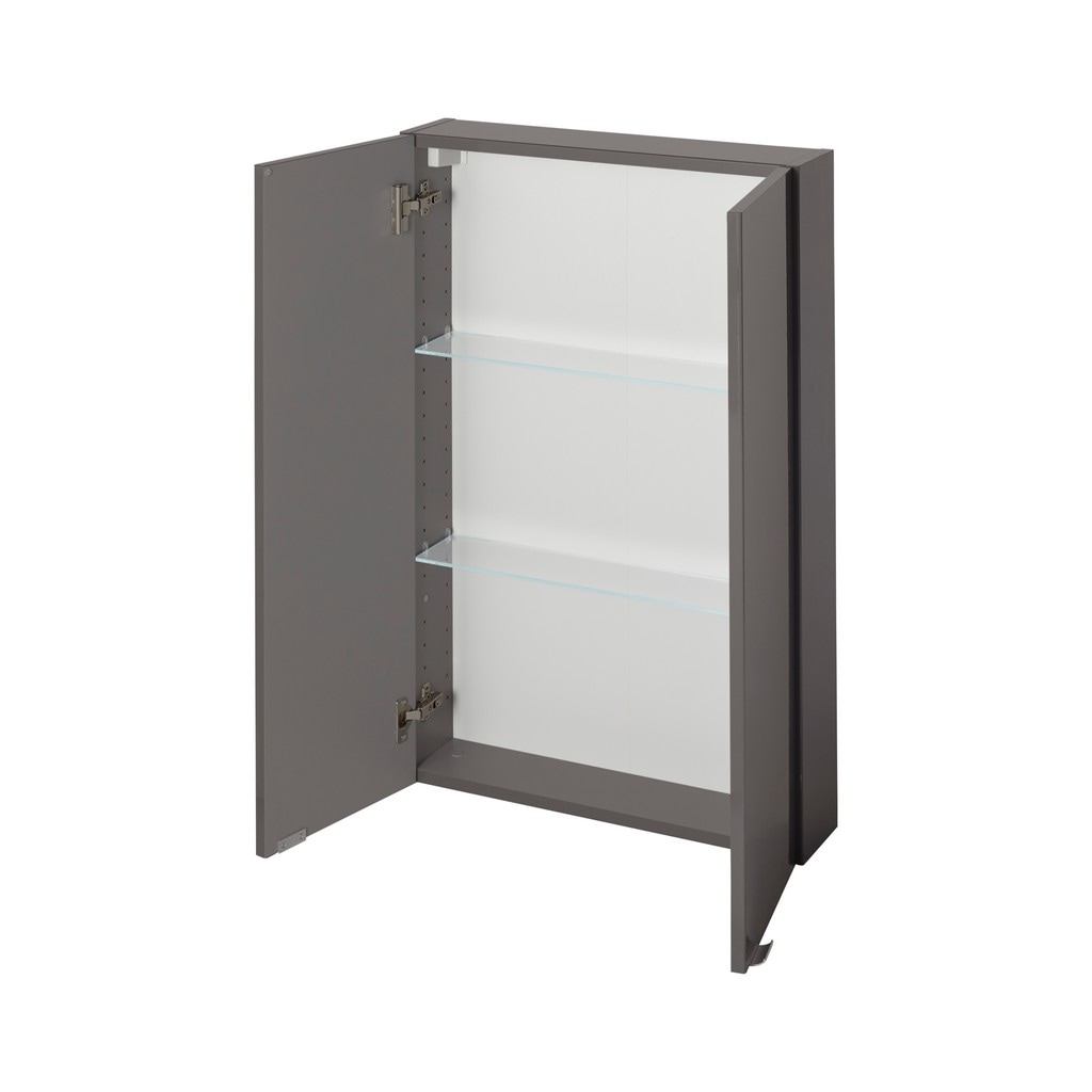 Dulap baie suspendat, antracit, 90 x 60 x 15 cm  GoodHome Imandra