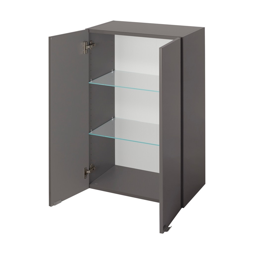 Dulap baie suspendat, antracit, 90 x 60 x 36 cm  GoodHome Imandra