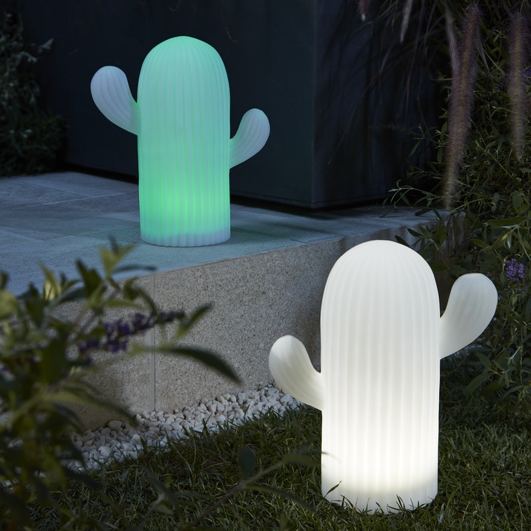 Lampa solara LED, plastic, alb, 1 bucata, 0.8 W  Blooma 