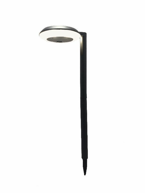 Lampa solara LED, plastic, negru, 1 bucata, 1.2 W  Blooma 