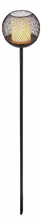 Lampa solara LED, metal, negru, 1 bucata, 0.06 W  Blooma