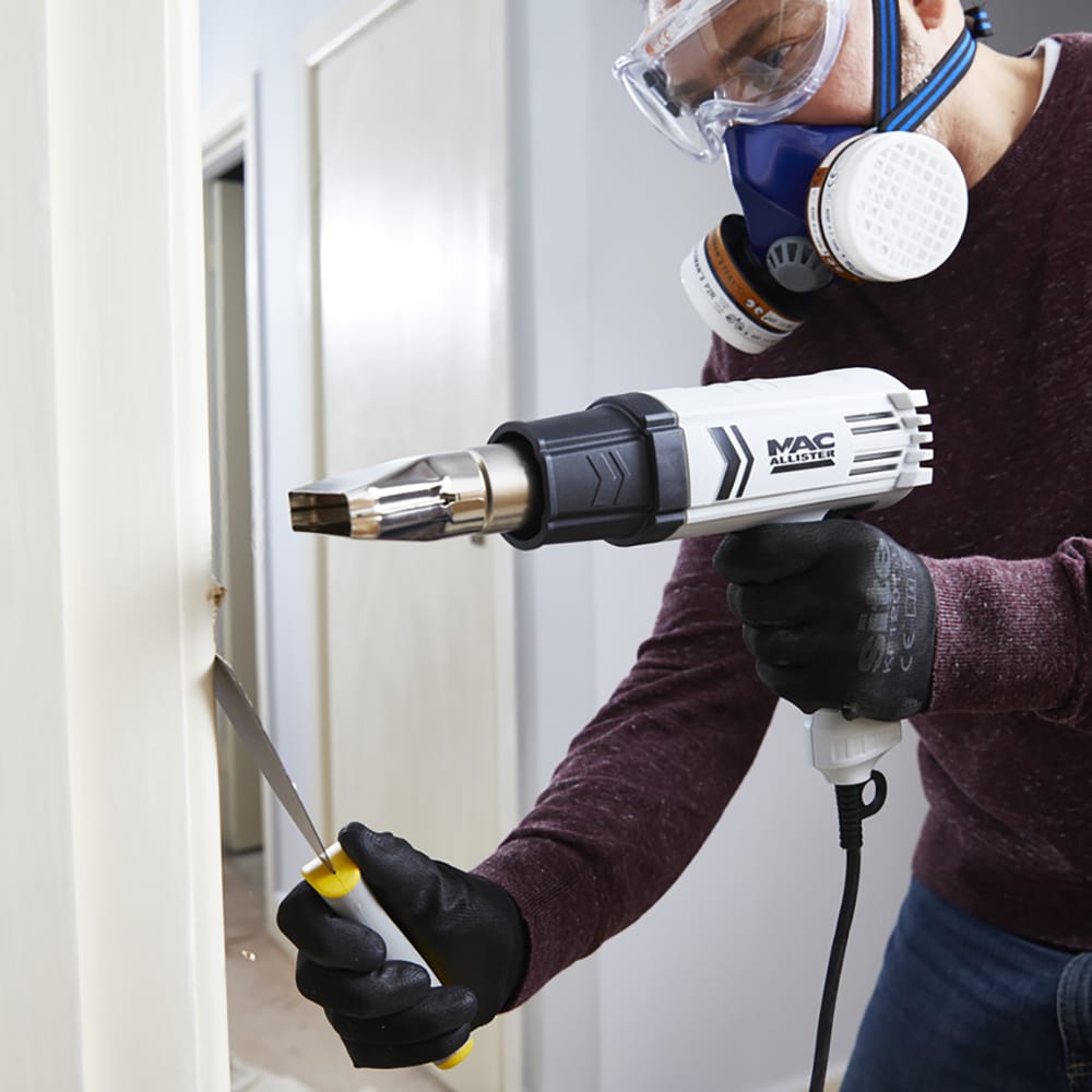 Pistol cu aer cald MAC ALISTER MHG2000, 2000W, 500 l/min, 50-600C