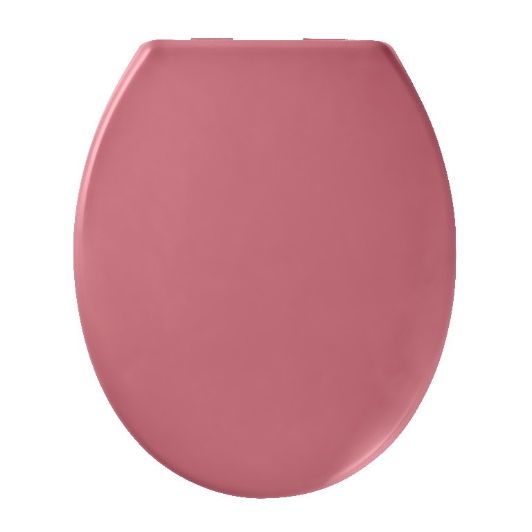 Capac wc, rotund, rosu, inchidere lenta  GoodHome Genoa