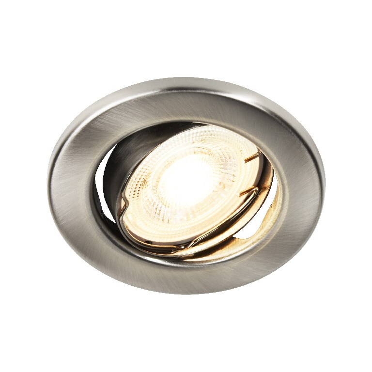 Set 5 Spoturi Crom Led 8.5Cm