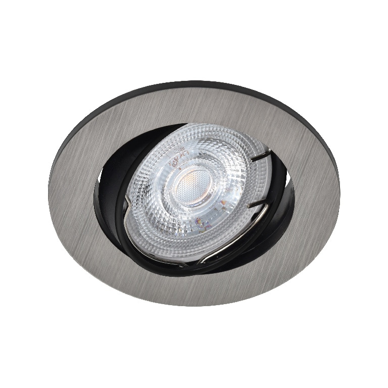 Set 10 Spoturi Crom Led 8.5Cm