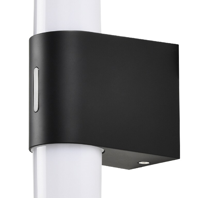 Aplica LED, 1 x 9 W, negru, plastic 