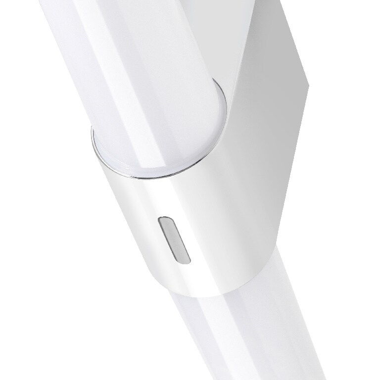 Aplica LED, 1 x 9 W, argintiu, plastic 