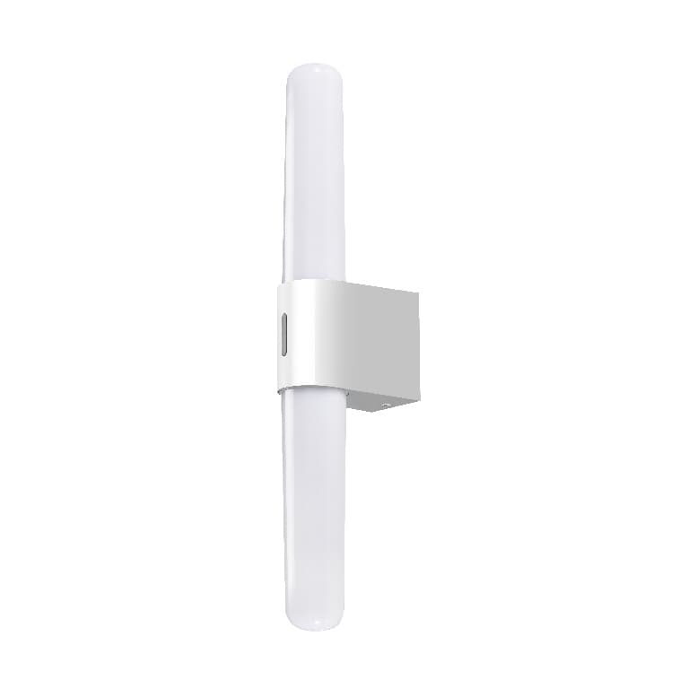 Aplica LED, 1 x 9 W, argintiu, plastic 