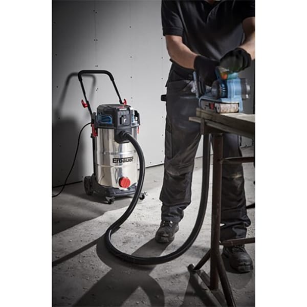 Aspirator 2 in 1 Erbauer, umed si uscat, 40 l, 1400 W