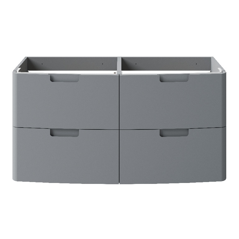 Masca lavoar GoodHome Himalia, 120 cm, gri mat