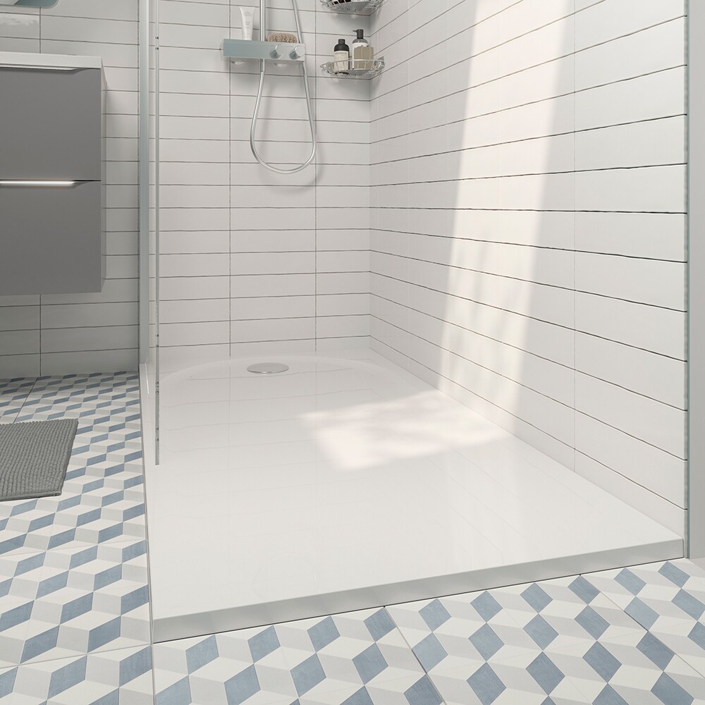 Cadita dus GOODHOME Cavally, rasina, 80 x 160 cm, alb