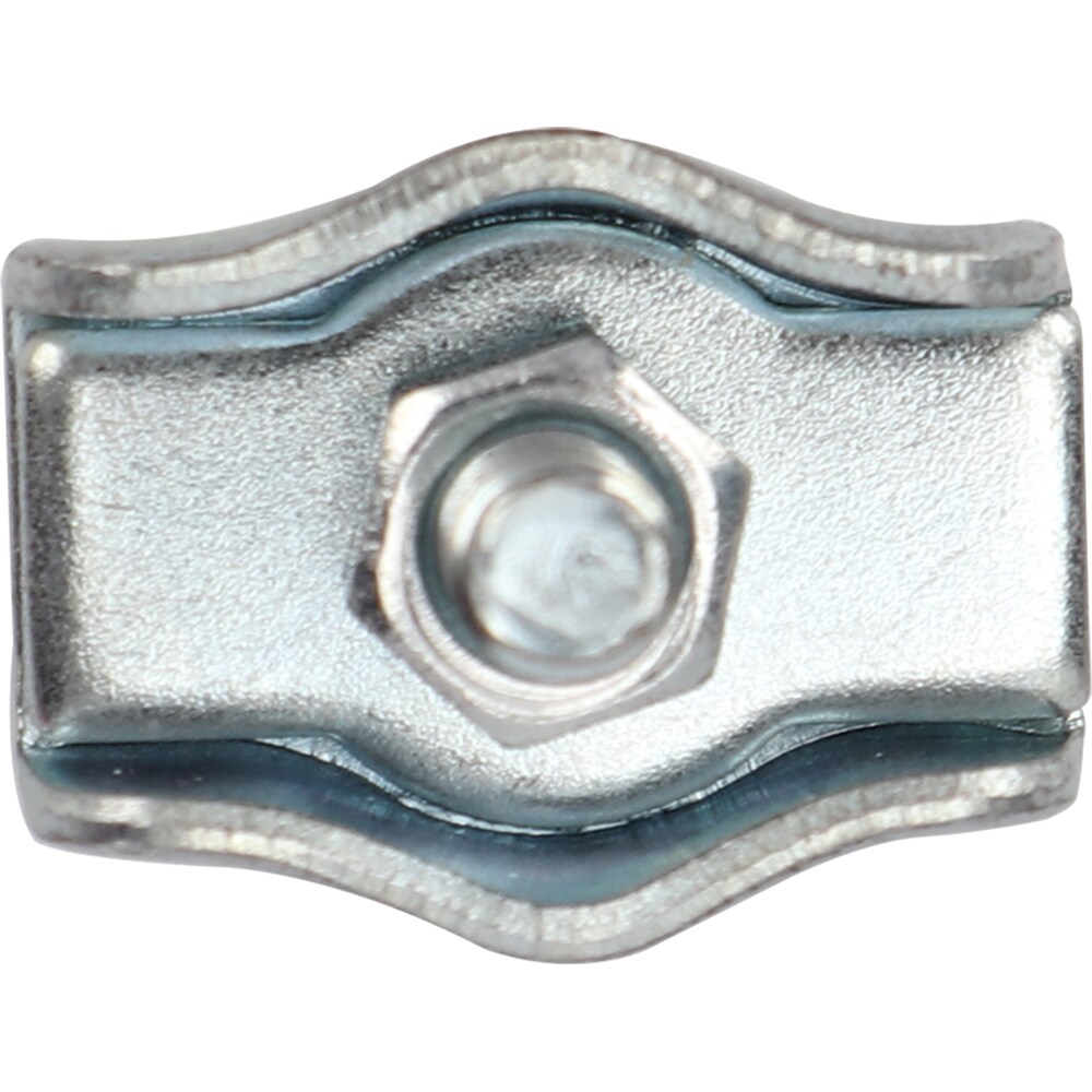Clema simpla cabluri DIALL, 4mm, otel, 2 bucati