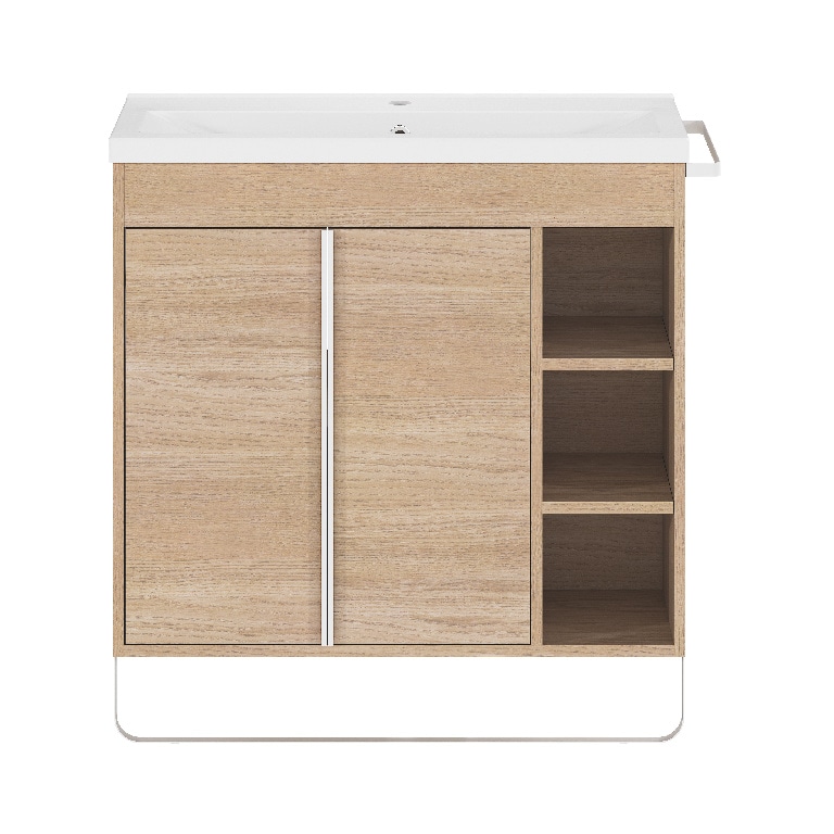 Baza pentru lavoar, suspendata, Natur, 85 x 82 cm  GoodHome MAZA