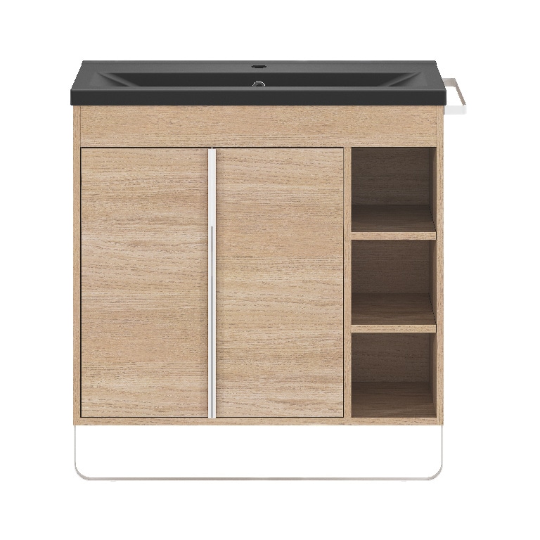 Baza pentru lavoar, suspendata, Natur, 85 x 82 cm  GoodHome MAZA