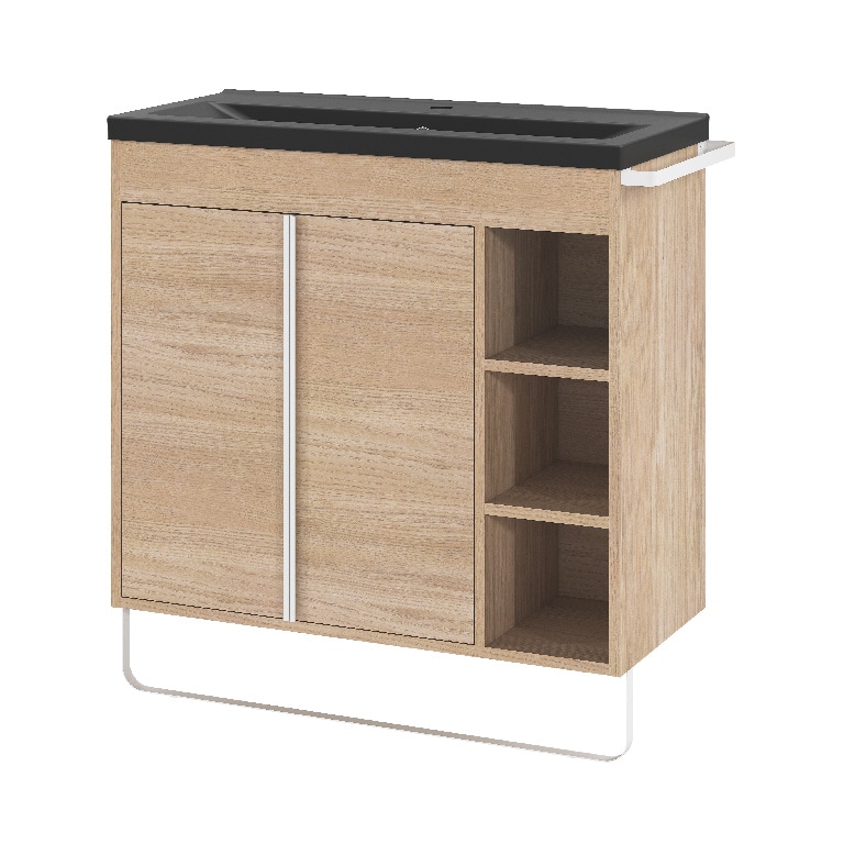 Baza pentru lavoar, suspendata, Natur, 85 x 82 cm  GoodHome MAZA