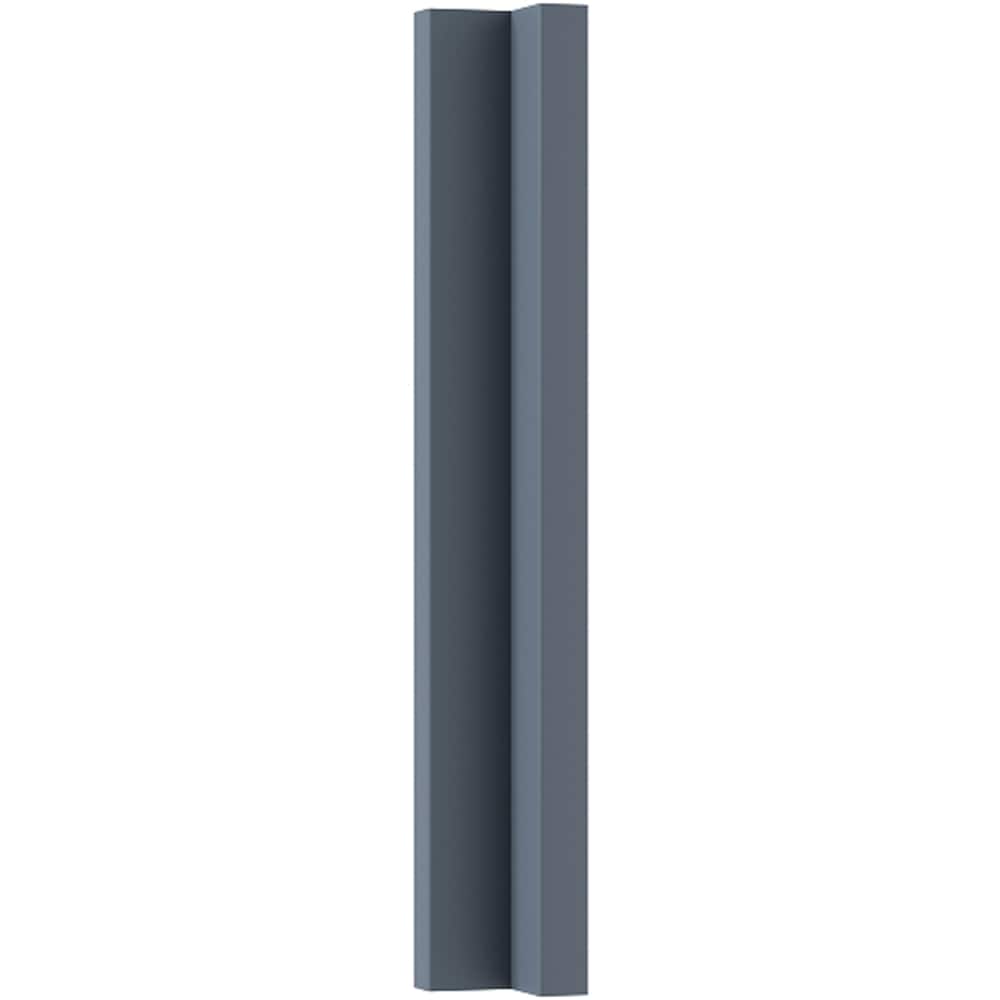 Stalp colt GOODHOME Alisma, MDF, 4.8 x 3.4 cm, albastru mat