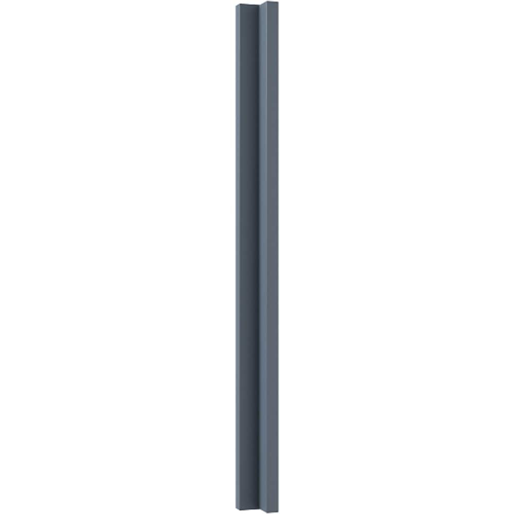 Stalp colt GOODHOME Alisma, MDF, 3.4 x 71.5 cm, albastru mat