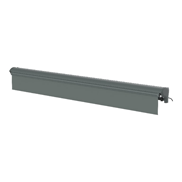 Copertina retractabila KLIKSTROM, aluminiu, 395 x 300 cm, gri antracit