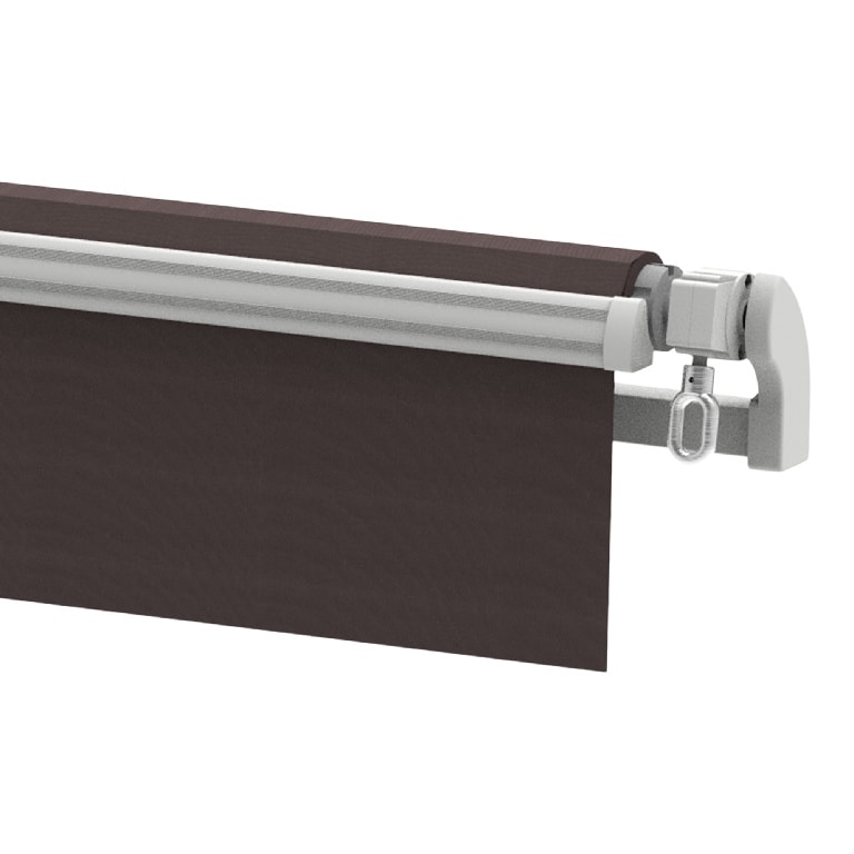 Copertina retractabila BLOOMA, aluminiu, 400 x 300 cm, gri antracit