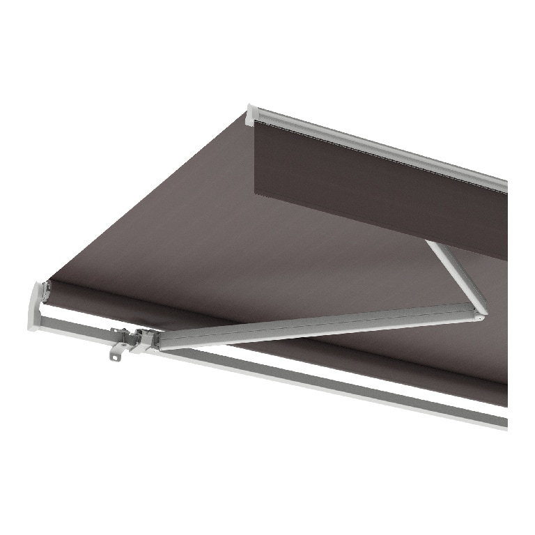Copertina retractabila BLOOMA, aluminiu, 400 x 300 cm, gri antracit