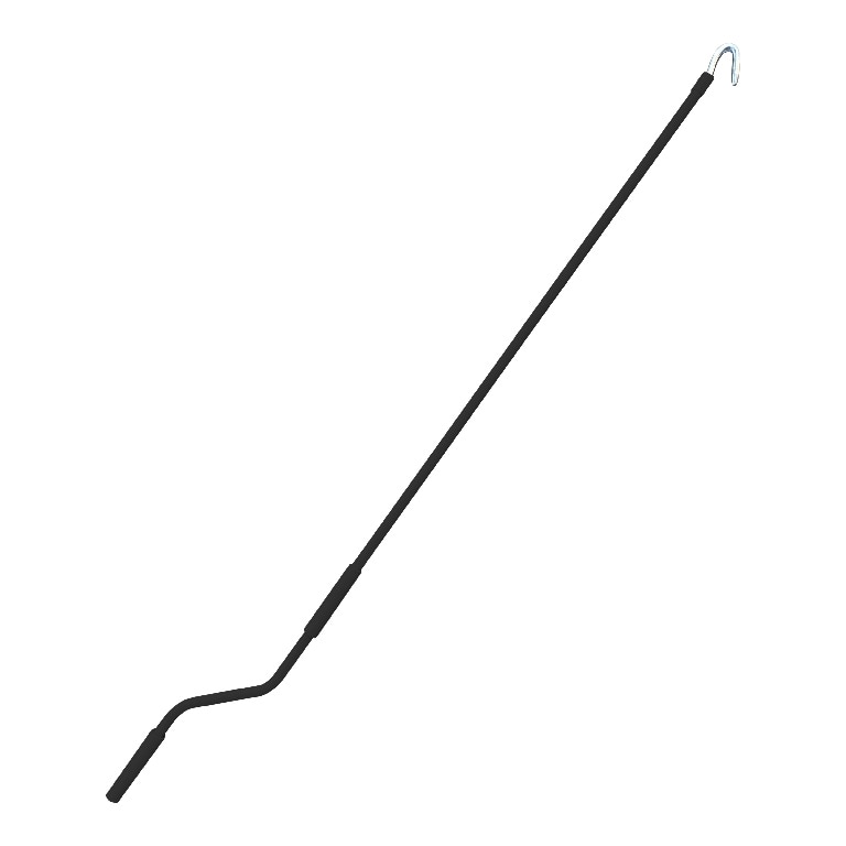 Copertina retractabila KLIKSTROM, aluminiu, 292 x 250 cm, gri antracit