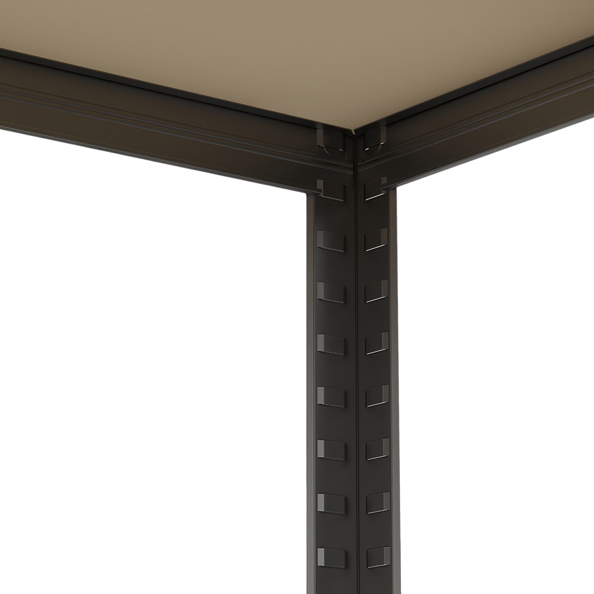 Raft metalic, 5 polite, 180 x 90 x 40 cm, 120 kg/polita