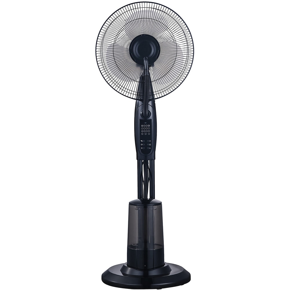 Ventilator cu pulverizare, 3 trepte de viteza, 75W, negru