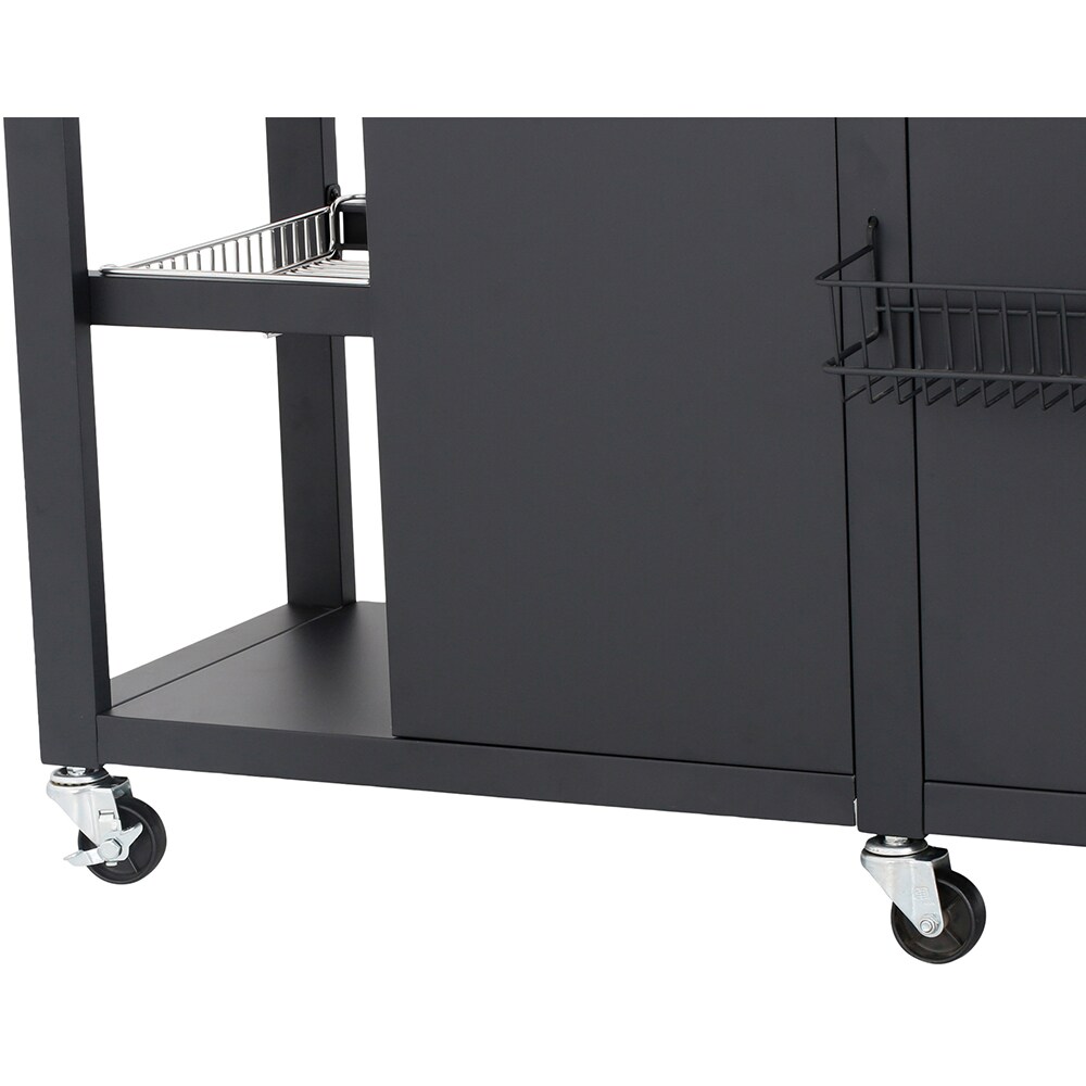 Gratar gaz GOODHOME BBQ , 4 role, negru