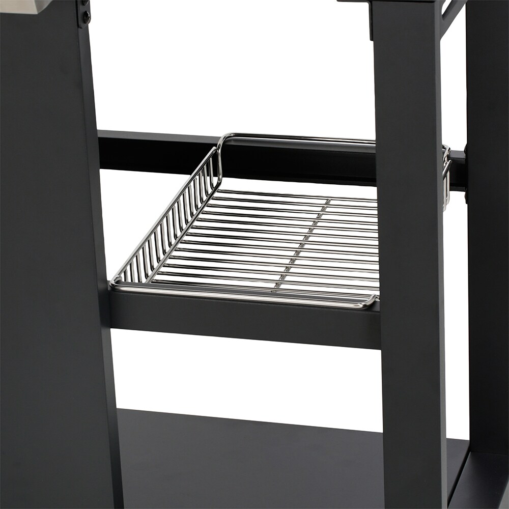 Gratar gaz GOODHOME BBQ , 4 role, negru