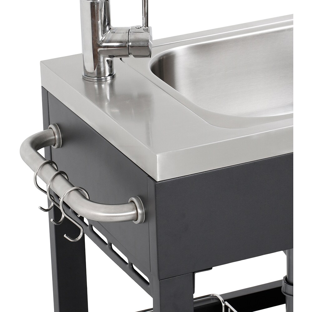 Gratar gaz GOODHOME BBQ , 4 role, negru