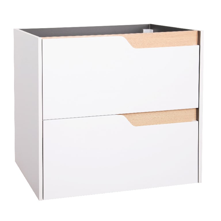 Set baza cu lavoar Tolima, 60 cm, alb