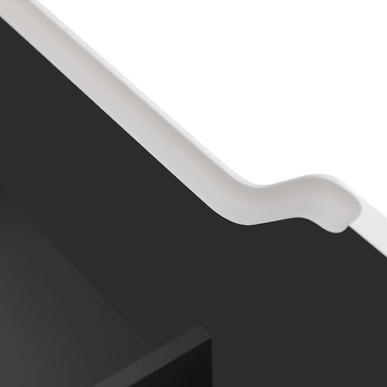 Set baza cu lavoar Tolima, 60 cm, alb