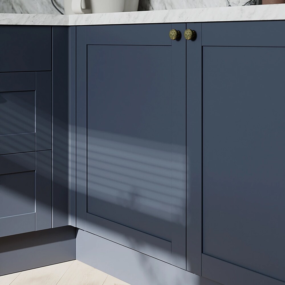 Element colt bucatarie GOODHOME Ashmead, 57 x 71.5 cm, albastru mat