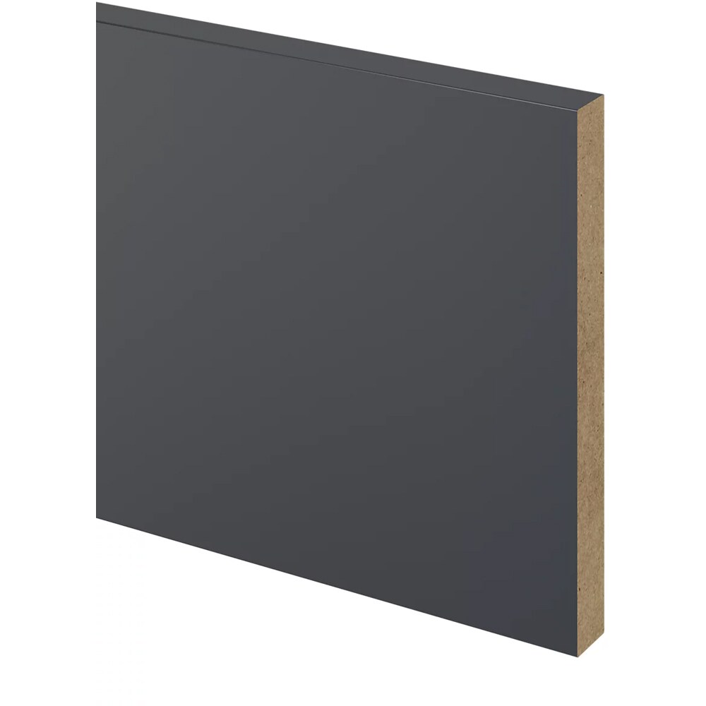 Plinta bucatarie GOODHOME Ashmead, 240 x 1.6 cm, albastru mat