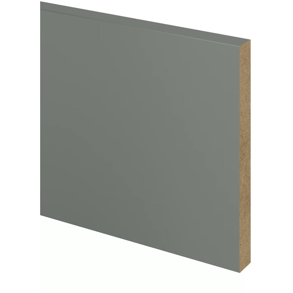 Plinta bucatarie GOODHOME Ashmead, 240 x 1.6 cm, verde mat